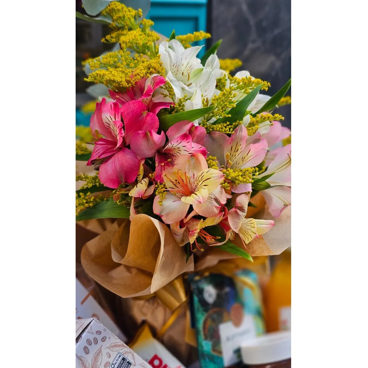 Cesta Feliz Aniversário