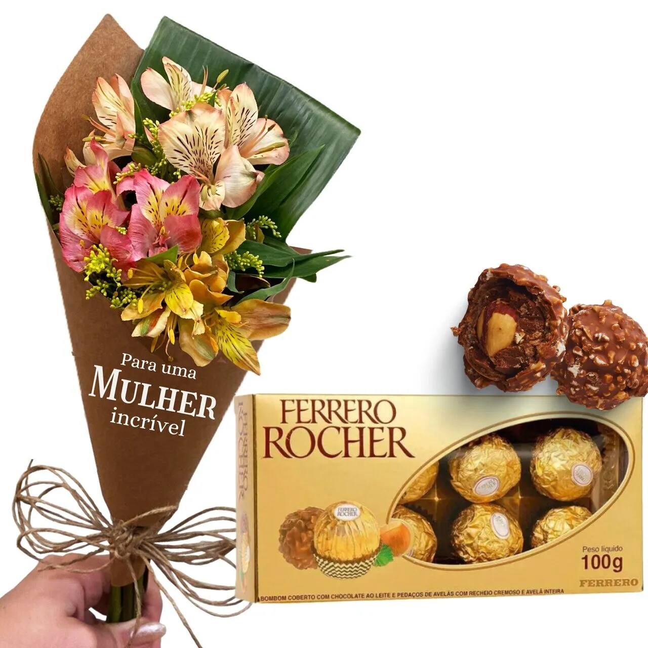 Cone Astromélia Ferrero